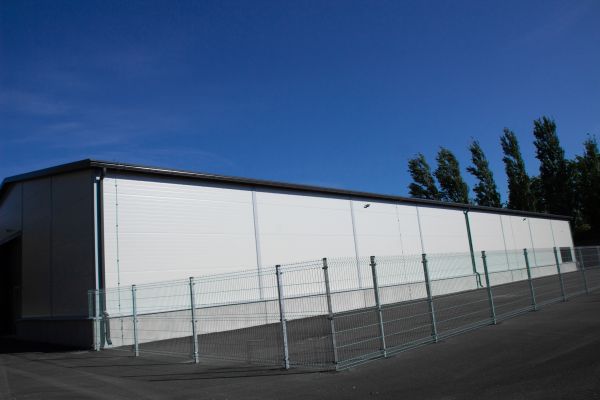 Warehouse Gutter Installation in Santa Fe