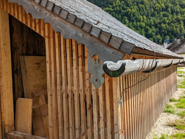 Wood Gutter Repair in Santa Fe
