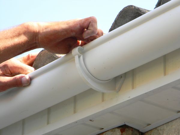 Plastic Gutter Repair in Santa Fe