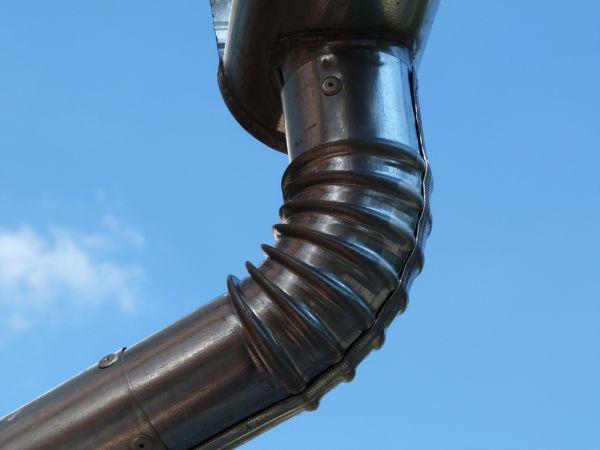 Metal Downspout Installation in Santa Fe