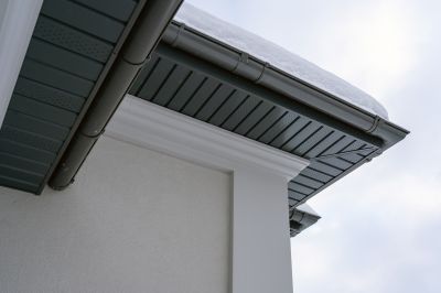 Gutter System on Roofline